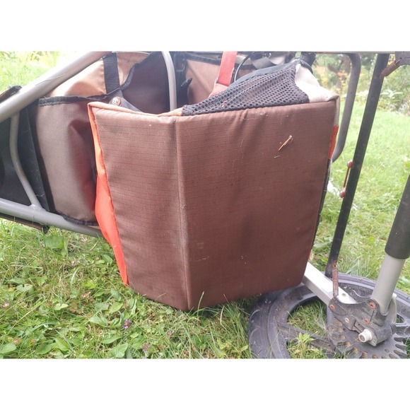 BOB Revolution Stroller Single Lowboy‎ Basket Orange Gray Black 2011-15 Storage - Picture 4 of 4